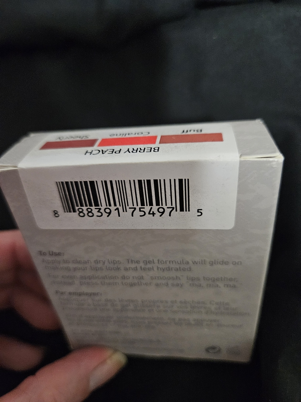 Mally H3 Gel Lipstick Trio Berry Peach 3 Full Size Lipsticks NEW Factory Sealed - Picture 3 of 5